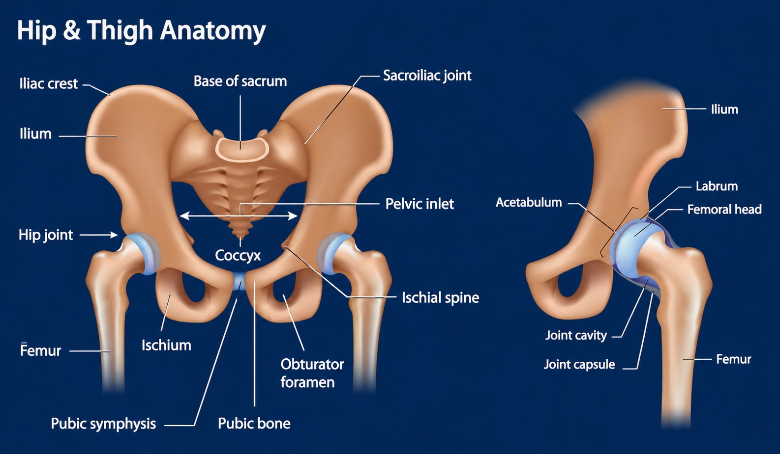 Hip and Thigh Anatomy